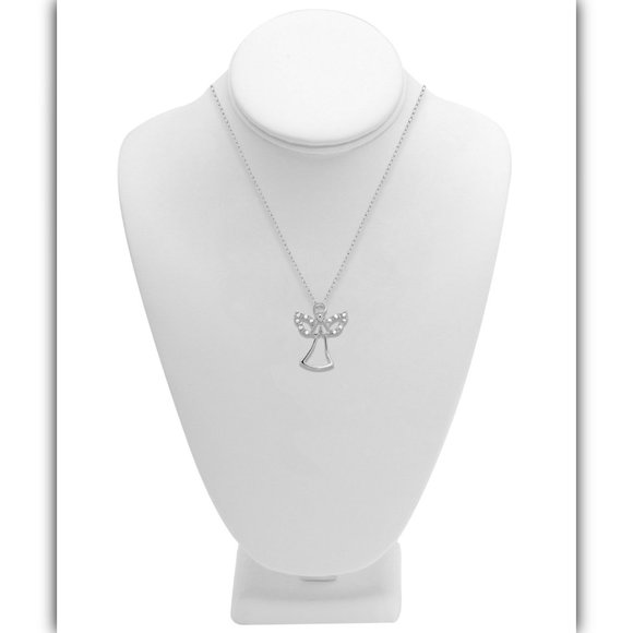 Diamond "Angel" 18" Pendant Necklace 1/10 ct. t.w. - Picture 3 of 3